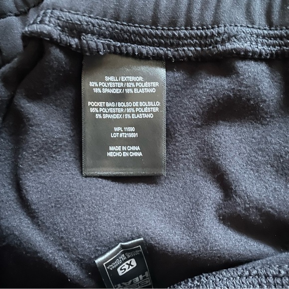 NWT Women's Tech Fleece Jogger 32 Degrees Black Size XS - Picture 7 of 9